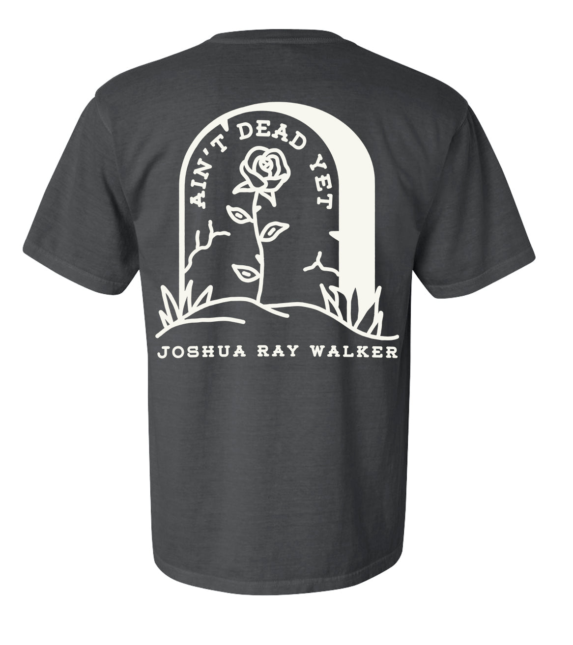 Ain't Dead Yet Tombstone Pocket T-Shirt